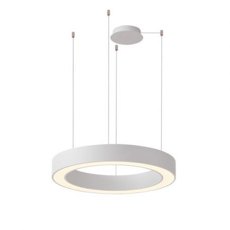 Pendule, Lustre suspendate - Lustra LED cu telecomanda design circular MARCO 100 CCT WH