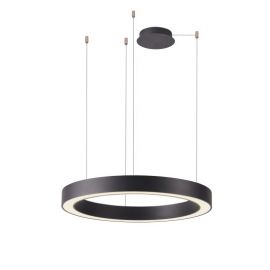 Pendule, Lustre suspendate - Lustra LED cu telecomanda design circular MARCO 100 CCT BK