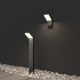 Aplice - Aplica LED de perete exterior design modern IP54 Paso negru
