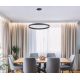 Pendule, Lustre suspendate - Lustra LED cu telecomanda design circular MARCO 100 CCT GO