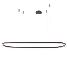 Pendule, Lustre suspendate - Lustra LED XXL suspendata design modern ELENA 120 DIMM BK
