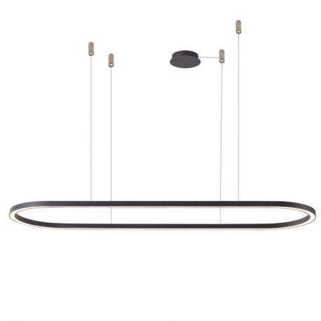 Pendule, Lustre suspendate - Lustra LED XXL suspendata design modern ELENA 120 DIMM BK