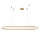 Lustra LED XXL suspendata design modern ELENA 120 DIMM GO