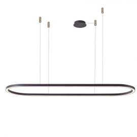 Lustra LED XXL suspendata design modern ELENA 150 DIMM BK