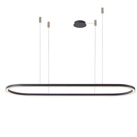 Pendule, Lustre suspendate - Lustra LED XXL suspendata design modern ELENA 150 DIMM BK