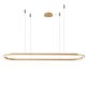 Pendule, Lustre suspendate - Lustra LED XXL suspendata design modern ELENA 150 DIMM GO
