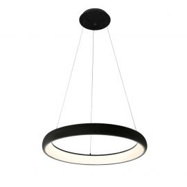 Pendule, Lustre suspendate - Lustra LED cu telecomanda design circular ANTONIO 41 CCT BK