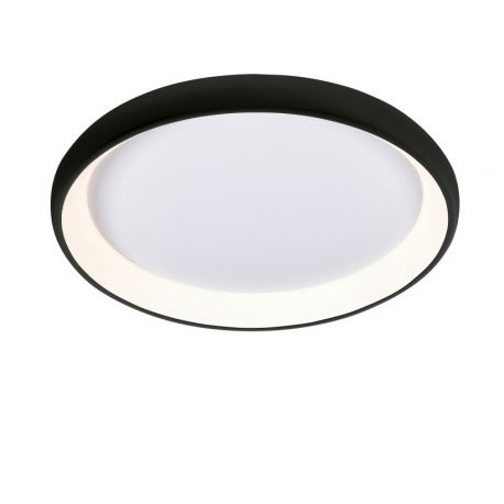Plafoniere - Lustra LED cu telecomanda design circular ANTONIO TOP 41 CCT BK