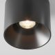 Plafoniere cu spoturi, Spoturi aplicate - Spot LED aplicat, plafoniera dimabila design tehnic Alfa negru 12,5cm, 3000K