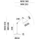 Lampi birou - Lampa de masa cu brat articulat Loft
