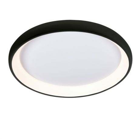 Plafoniere - Lustra LED cu telecomanda design circular ANTONIO TOP 61 CCT BK