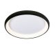 Plafoniere - Lustra LED cu telecomanda design circular ANTONIO TOP 81 CCT BK