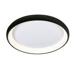 Plafoniere - Lustra LED cu telecomanda design circular ANTONIO TOP 81 CCT BK