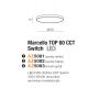 Plafoniere - Lustra LED design circular MARCELLO TOP 60 CCT SWITCH WH