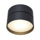 Plafoniere cu spoturi, Spoturi aplicate - Spot LED aplicat design modern Onda 4000K negru 12cm