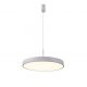 Pendule, Lustre suspendate - Lustra LED cu telecomanda design circular MARCELLO 60 CCT WH