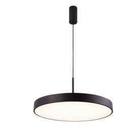 Pendule, Lustre suspendate - Lustra LED cu telecomanda design circular MARCELLO 60 CCT BK