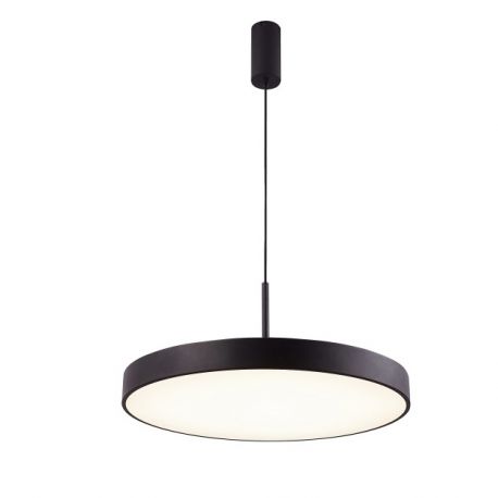 Pendule, Lustre suspendate - Lustra LED cu telecomanda design circular MARCELLO 60 CCT BK