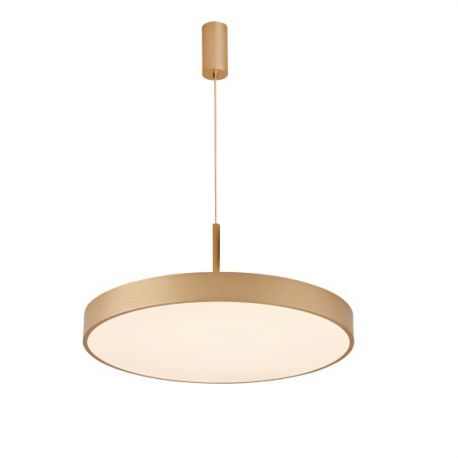 Pendule, Lustre suspendate - Lustra LED cu telecomanda design circular MARCELLO 60 CCT GO