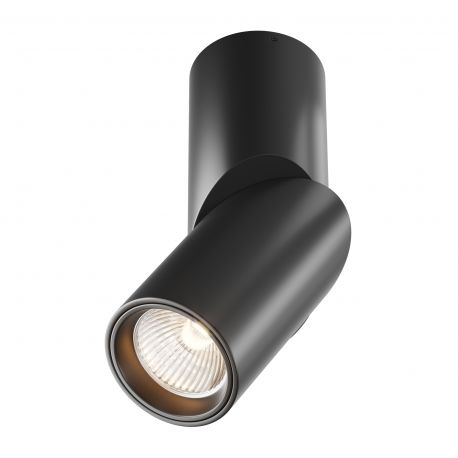 Plafoniere cu spoturi, Spoturi aplicate - Spot LED aplicat, plafoniera design tehnic Dafne negru