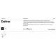 Plafoniere cu spoturi, Spoturi aplicate - Spot LED aplicat, plafoniera design tehnic Dafne alb