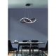Pendule, Lustre suspendate - Lustra LED cu telecomanda design modern INFINITY 80 CCT BK