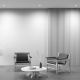 Plafoniere cu spoturi, Spoturi aplicate - Spot LED incastrabil design tehnic Stockton alb