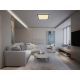 Plafoniere - Plafoniera LED design slim Sapana negru 42x42cm