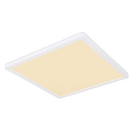 Plafoniere - Plafoniera LED design slim Sapana alb 42x42cm