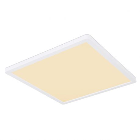 Plafoniere - Plafoniera LED design slim Sapana alb 42x42cm