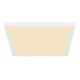 Plafoniere - Plafoniera LED design slim Sapana alb 42x42cm
