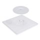Plafoniere - Plafoniera LED design slim Sapana alb 42x42cm