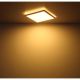 Plafoniere - Plafoniera LED design slim Sapana alb 42x42cm