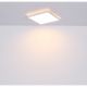 Plafoniere - Plafoniera LED design slim Sapana alb 42x42cm