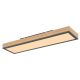 Plafoniera LED cu aspect lemn design dreptunghiular DORO 18W 