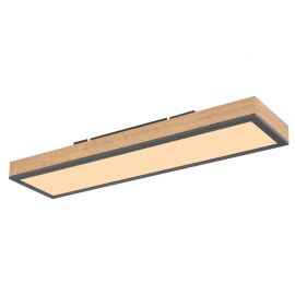 Plafoniere - Plafoniera LED cu aspect lemn design dreptunghiular DORO 18W