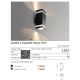 Aplice - Aplica LED pentru iluminat exterior IP65 JASON 2 SQ DGR