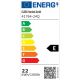 Plafoniere - Plafoniera LED cu aspect lemn design modern Bruno maro 39x39cm 24W