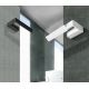 Iluminat pentru baie - Aplica LED cu spot directionabil pentru baie IP44 Dalen 4000K aurie