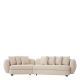 Canapele - Canapea moderna design LUX Sidney, Nuoro beige