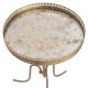 Masute Living - Masuta laterala design LUX cu blat din oglinda antic Classico