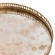 Masute Living - Masuta laterala design LUX cu blat din oglinda antic Classico