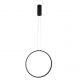 Lustra / Pendul LED design circular MASSIMA 40 BK