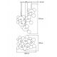 Pendule, Lustre suspendate - Lustra cu 5 pendule LED design modern Boliccine