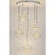Pendule, Lustre suspendate - Lustra cu 5 pendule LED design modern Boliccine
