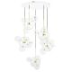 Pendule, Lustre suspendate - Lustra cu 5 pendule LED design modern Boliccine