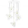 Lustra cu 5 pendule LED design modern Boliccine