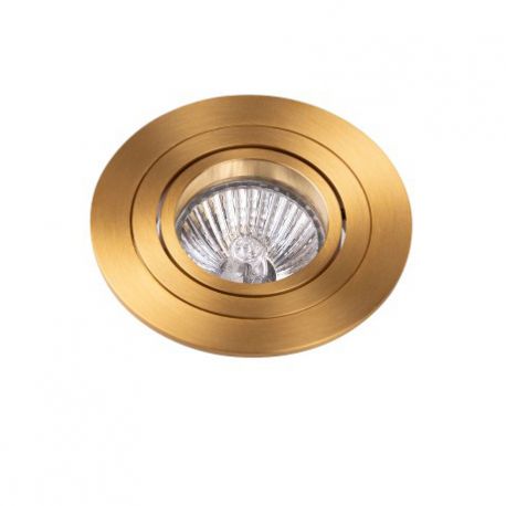 Spoturi tavan fals - Spot incastrat tavan/plafon CARO R auriu