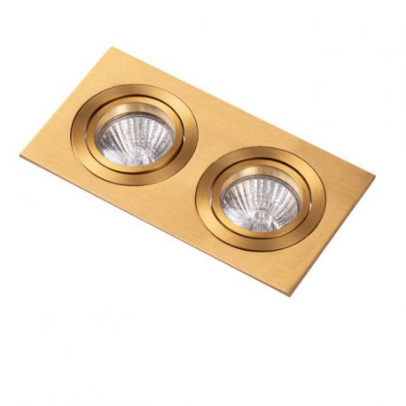Spoturi tavan fals - Spot incastrat tavan/plafon CARO 2 S auriu