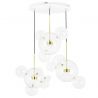 Lustra cu 3 pendule LED design modern Boliccine